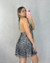 Vestido Ariel paetê prata - comprar online
