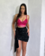 Top kelly paetê pink