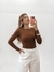 Body Milena marrom na internet