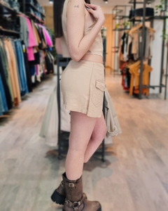 200 SHORT FALDA LINO - esenciaclothes