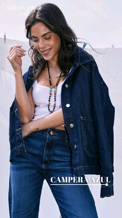 CAMPERA AZUL PEPA
