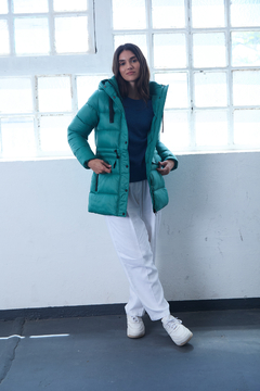 603 CAMPERA LARGA AMBAR OJO ROJO