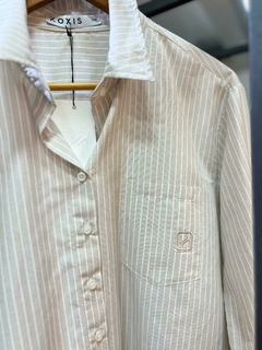 606 CAMISA OVER RAYADA KOXIS - tienda online