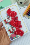 Duplinha folha escolar.