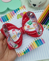 Laço boutique com gravatinha escolar. - comprar online