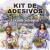 Kit de Adesivos Decoração Tema Lavanda Lilás Flores Campo Jardim Menina Diário Scrapbook Agenda Planner Bíblia Caderno - comprar online