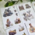 Kit de Adesivos Decoração Tema Lavanda Lilás Flores Campo Jardim Menina Diário Scrapbook Agenda Planner Bíblia Caderno