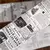 Fita Old Newspaper - 2 metros - Garden's Journal
