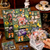 Super Box Poetry +de 700 adesivos - Garden's Journal