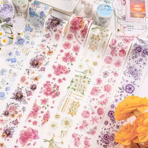 Fita Color Flowers - 2 metros