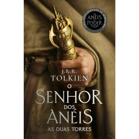 O Senhor Dos Anéis Vol 2 As Duas Torres Capa Serie J.R.R. Tolkien Editora Harper Collins