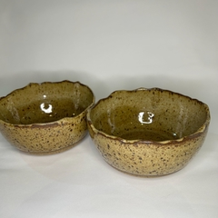 Bowl orgânico - Bege brilhante - comprar online