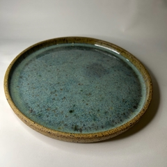 Prato sobremesa aba reta - Azul reagente br. - comprar online