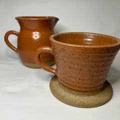 Conjunto coador de café (102) - Terra Cota