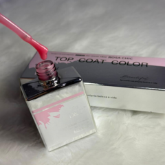 Top Coat Color Rosa Chic 18ml - Linha Premium D&Z