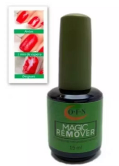 Magic O.F.N Remover Removedor de Esmaltes Unhas de Gel 15ML - comprar online