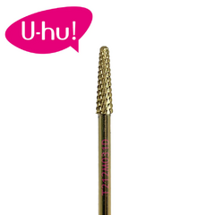 Ponta Tungstenio Conica Dourada U-hu T212M031D