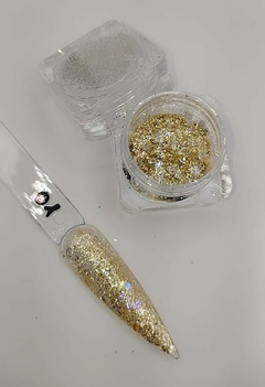Pó Flake Kaisa Cor: 01 Dourado