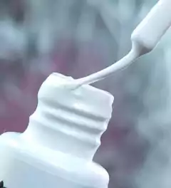 Esmalte Ponta Fina Branco Risa