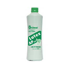 Removedor LUTEX AP ECO com Acetona CINCO 500ml
