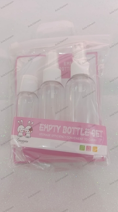 Kit Frasco Spray c/3 Branco ou Rosa