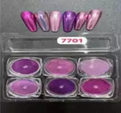Pó Cromo unhas