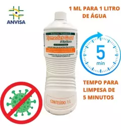 Detergente Enzimatico Zymedet Gold 5 Enzimas 1 Litro Anvisa