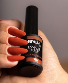 ESMALTE EM GEL GATA NO TELHADO 10G BRILIA NAILS