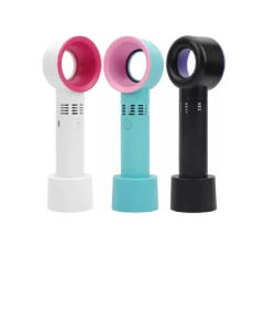 Mini Ventilador Portátil Recarregável Novidade Sem Hélice