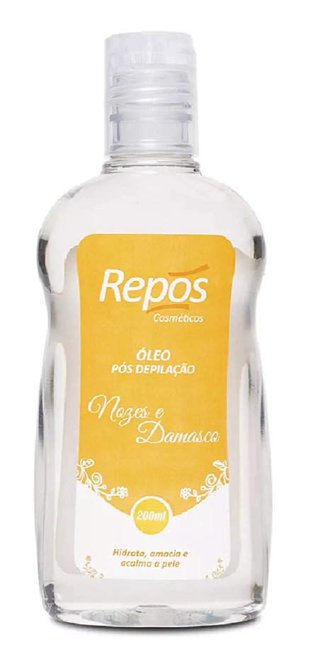 OLEO PÓS DEPILAÇÃO NOZES E DAMASCO 200 ML