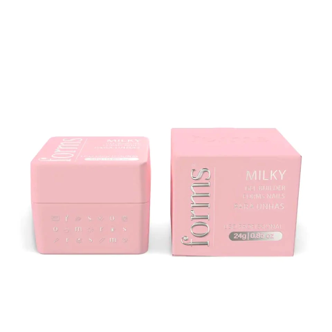 Gel construtor Milky Forms Pote 24g