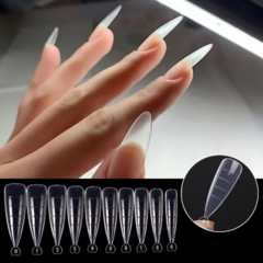 Molde F1 - Stiletto -Nail Plastic Form System
