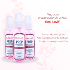 Prep Higienizador de Unhas para Manicures Profissionais de Unhas Gel Acrigel Alongamento - Real Love