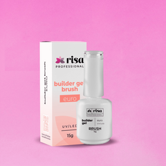 Builder Gel Brush Euro -Risa