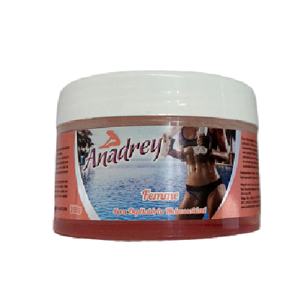 Cera Depilatória Hidrossolúvel Femme Anadrey - Pote 390gr