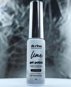 Esmalte Ponta Fina Branco Risa