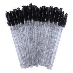 Escovinha Cílios Escova Micropigmentação Extensão Fio 50un. Preta