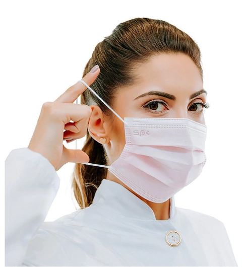 Kit Máscara Rosa Bebe SPK C/12 unidades