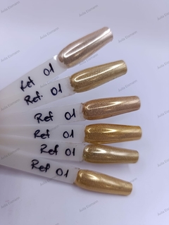Pó Cromo unhas