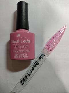 Imagem do Esmalte Em Gel Uv/led Soak-Off Linha Lgiht 8ML - Real Love