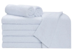 Toalha para Salão de Beleza Grossa Grécia 45x70cm Algodão Branca