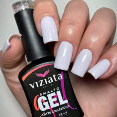 Esmalte em Gel Branco Cor 42 Viziata - Frasco 15ml