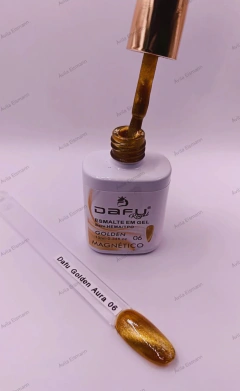 Esmalte em Gel Magnetico Dafu Golden Aura Frasco 10ml na internet