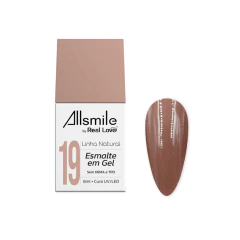 Esmalte em gel Linha Natural - Allsmile by Real Love -Frasco 10ml na internet