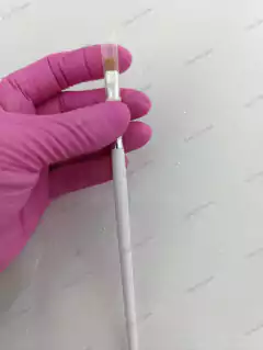 Pincel Para Gel Lingua de Gato Branco