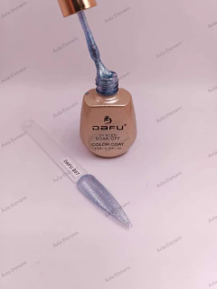 Esmalte em Gel Color Coat Dafu Glitter Frasco 12ml  DF-EMUV12