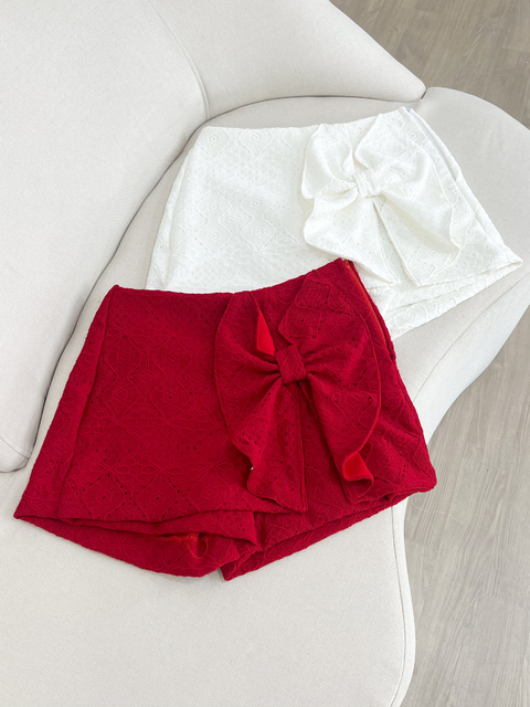Short Saia Laço