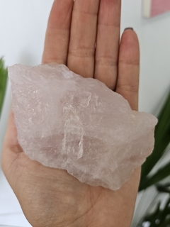 Quartzo rosa bruto 130gr