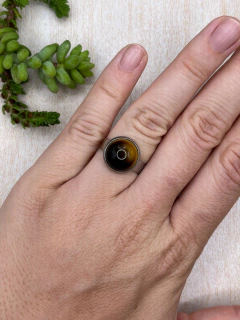 Anel olho de tigre