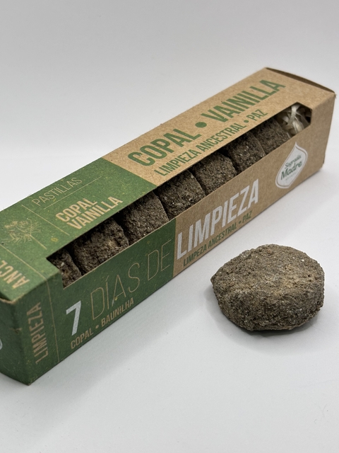 Pastilha de defumação 7 dias de limpeza Copal e Baunilha - comprar online